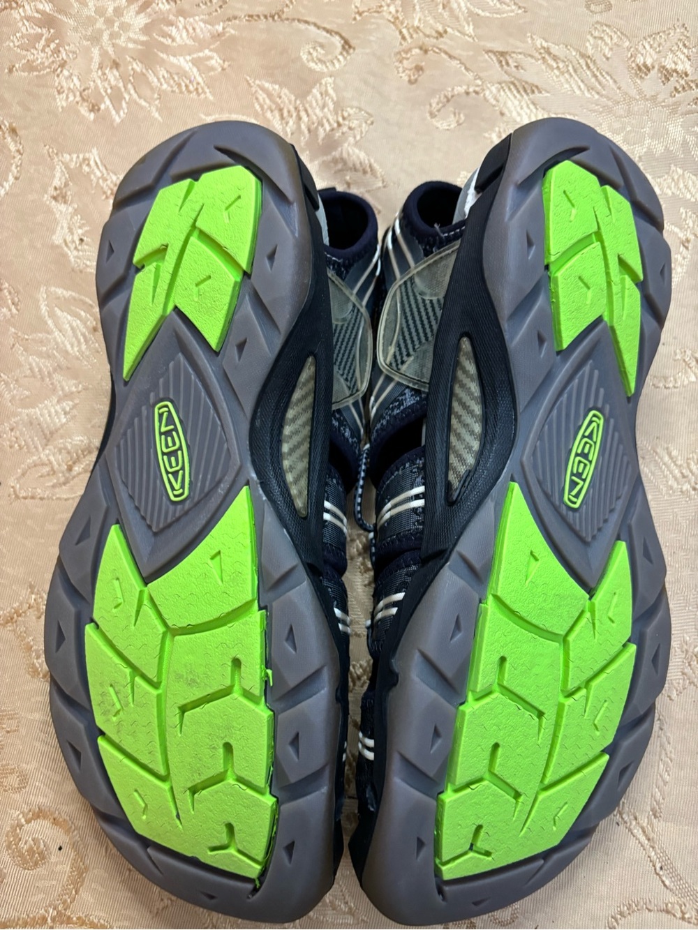 Keen Black and Gray Closed-Toe Sport Sandals - Picture 2 of 2